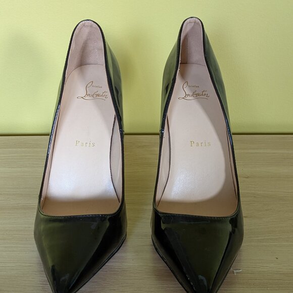 Christian Louboutin Pigalle 120mm black patent leather size 43 (10) - Picture 2 of 6